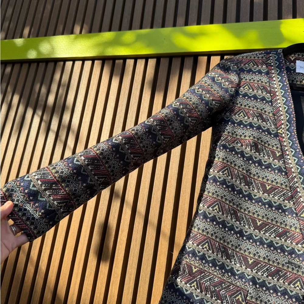 BCBGeneration Multicolor Patterned Blazer - Picture 4 of 4